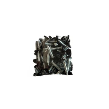 Black soffit screws